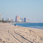 View of the beach